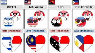 Who Do Indonesia Love or Hate [Countryballs] | Times Universe