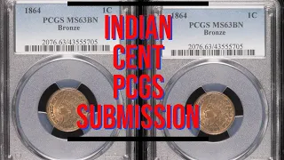 Indian Head Cent Coins Pcgs Submission Unboxing
