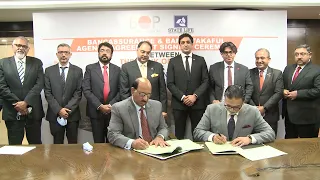 Signing Ceremony Between The Bank Of Punjab & State Life Insurance Corporation