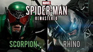 Marvel's Spider-Man Remastered | Scorpion & Rhino Boss Fight