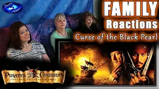 Pirates of the Caribbean 1 | Curse of the Black Pearl | FAMILY Reactions | Fair Use