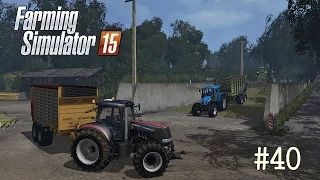 Let's Play Farming Simulator 15 #40 - Kiszonka z najlepszą ekipą :)