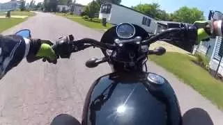 Harley Street 750 test ride