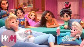 Top 10 Disney Princesses' Comfy Outfits in Ralph Breaks the Internet