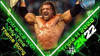 Triple H 2000s Old Entrance with “My Time” Theme song! [WWE2K22]