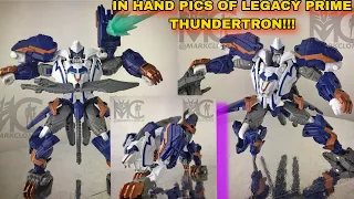 NEW INFO + IN HAND IMAGES of Legacy United Prime THUNDERTRON!! #Transformers