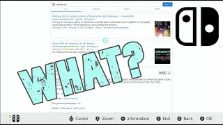 There's an Internet browser in the Nintendo Switch?