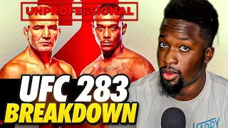 UFC 283 Glover Teixeira vs Jamahal Hill Unprofessional Breakdown
