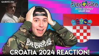 Baby Lasagna - Rim Tim Tagi Dim Reaction - Eurovision 2024(Croatia) - Quinto ESC