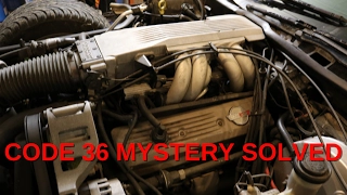Corvette GM TPI code 36 / Mystery Solved- DIY AUTO REPAIR #2