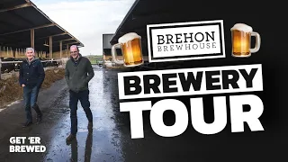 BREHON Brewhouse - BREWERY TOUR 🍺 - From Farm diversification to CRAFT Brewing