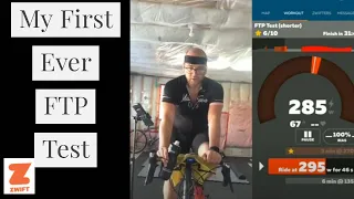 My First Zwift FTP Test (short)