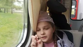 Скорый поезд Детской жд Новомосковск