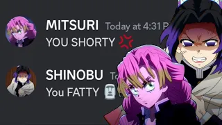 If Shinobu and Mitsuri had a fight.....