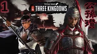 ZHAO YUN and the WHITE HORSE GENERAL! Total War Three Kingdoms Gongsun Zan Campaign #1 of 2