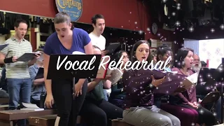 Hunchback of Notre Dame Vocal Rehearsal