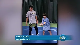 ACEing Autism provides a safe space for kids with autism to learn how to play tennis