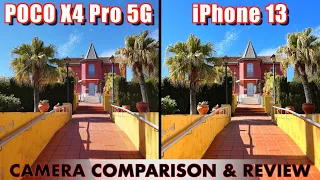 POCO X4 Pro 5G VS iPhone 13 Camera Comparison & Review