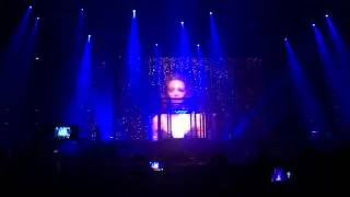 Kylie Minogue - Intro Les sex, Kiss me once Tour 2014, @Arena Riga Latvia