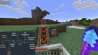 A Tour of My Minecart Rail Network