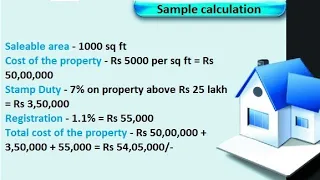 STAMP DUTY AUR REGISTRATION FEES KAISE CALCULATE KARE