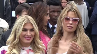 Victoria Bonya & Hofit Golan @ Paris Fashion Week 1 october 2017 show L'Oréal #PFW