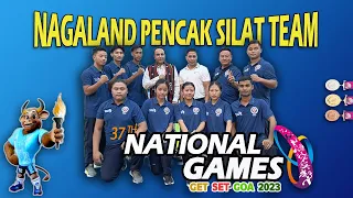 Nagaland Pencak Silat Team in 37th National Games 2023