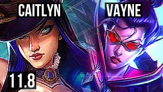 CAITLYN & Bard vs VAYNE & Lulu (ADC) | 13/0/5, Legendary, 1.2M mastery | BR Diamond | v11.8