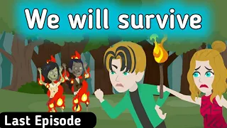 Scary vacation last Episode | English story | Learn English | English animation | Sunshine English