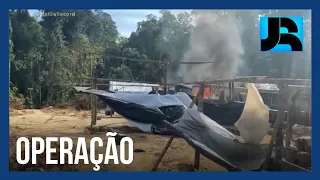 No Pará, Polícia Federal realiza operação para impedir garimpo ilegal em terras indígenas