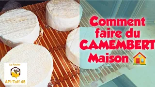 Comment faire du CAMEMBERT Maison 🏡 #fromage