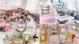 MAKEUP VANITY ORGANIZING!✨HOMESENSE DECOR HAUL, NEW FASHION BOOKS! VLOG 02 2021