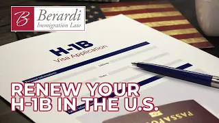 BREAKING NEWS: H-1B DOMESTIC Visa Renewal Coming Soon!!!