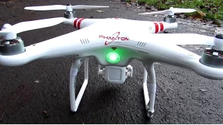 DJI Phantom FC40 - Guide, Flight Demo & GPS Setup