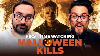 HALLOWEEN KILLS is Pure Insanity! (2021) Movie Reaction | First Time Watching