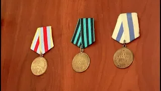 Коллекция наград.Обзор медалей ВОВ.