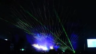 Prodigy Laser show Milton Keynes Bowl 24/07/10