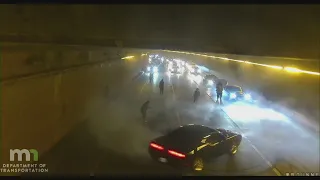 WATCH: Hot Rodders Take Over Lowry Tunnel In Mpls.