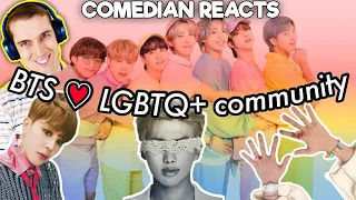 🏳‍🌈 LGBTS! 🏳‍🌈 BTS supporting the LGBTQ+ community & breaking gender stereotypes REACTION
