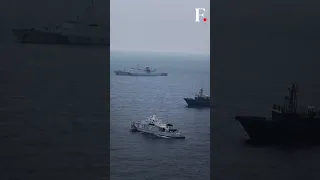 Watch: Chinese Coast Guard Block Philippine Vessels in South China Sea | Subscribe to Firstpost