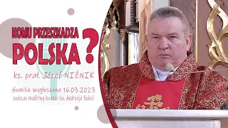 Komu przeszkadza POLSKA ..? ks. prał. Józef Niżnik (Strachocina)