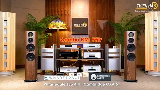 Loa Wharfedale Evo 4.4 + Ampli Cambridge CXA 61 - Tinh Tế - Ấm Áp - Nhạc Tính - Combo KM: 55tr