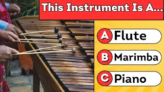 Can You Guess The Instrument By The Sound It Makes?