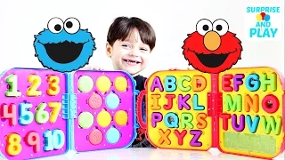 Sesame Street Toys On the Go Letters and Numbers