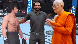 PS5| Bruce Lee vs. Buddhist Philosopher (EA sports UFC 5)