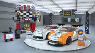 Porsche 911 GT Finish Line - LEGO Speed Champions - 75912 - Product Animation