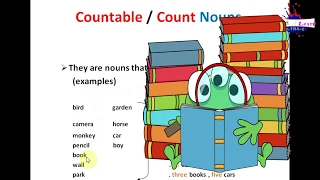 Countable & Uncountable Nouns | English for Beginners | Learn English | with Animations