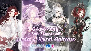 Love Nikki - Garden of Spiral Staircase/Steps of Sorrow/SOS |GAMEPLAY| + Suit Breakdowns