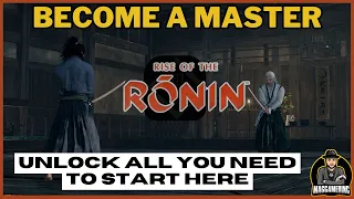 30 Essential Tips to get started Rise of the RONIN - Best how to Guide