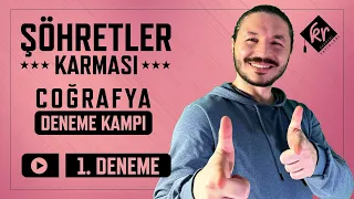 TYT ŞÖHRETLER KARMASI COĞRAFYA DENEME 1.DENEME